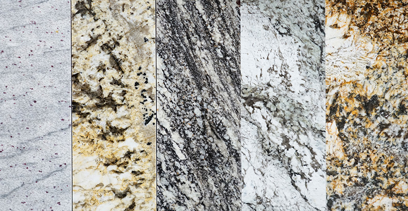 types of granite