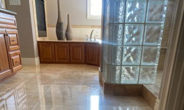 Travertine Floor